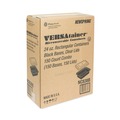 Food Containers & Lids | Pactiv Corp. NC838B Newspring VERSAtainer 5 x 7.25 x 2 24 oz Plastic Microwavable Containers - Black/Clear (150/Carton) image number 1
