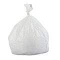 Low-Density Trash Bags | Inteplast Group WSL3339XHW 33 in. x 39 in. 33 Gallon 0.8 mil Low-Density Commercial Can Liners - White (150/Carton) image number 2