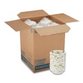 Bowls | Dixie SX12PATH Pathways 12 oz. Heavyweight Paper Bowls - Green/Burgundy (1000/Carton) image number 1