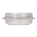 Perforated Roll & Hand Towels | Karat FP-HC99PET-1C PET Plastic Hinged Container 9 x 9 x 3.6 Clear Plastic 100/Pack 2 Packs/Carton image number 8