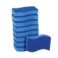 Scouring Pads & Sticks | Scotch-Brite 529-5 4.4 in. x 2.6 in. 0.8 in. Thick Non-Scratch Multi-Purpose Scrub Sponge - Blue (9/Pack) image number 3