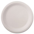 Plates | Chinet 21232 Classic 9.75 in. Paper Dinnerware Plate - White (125/Pack, 4 Packs/Carton) image number 1