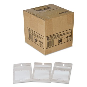  | C-Line 47223 2 in. x 3 in. 2 mil Write-On Poly Bags - Clear (1,000/Carton)