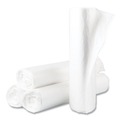 High-Density Trash Bags | Inteplast Group VALH4048N16 High-Density 45 Gallon 40 in. x 46 in. Commercial Can Liners - Natural (250/Carton) image number 0
