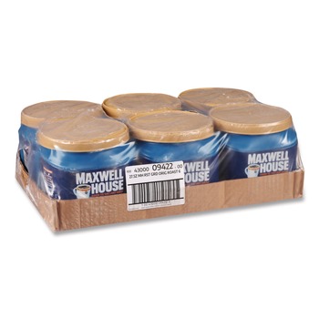 CAFFEINATED | Maxwell House 4300009422 27.5 oz Canister Original Coffee (6/Carton)