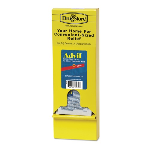 Medicines | Advil 58030 200 milligrams Refill Pack Ibuprofen Tablets (30/Box) image number 0