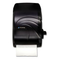 Towel Dispensers | San Jamar T1190TBK 12.94 x 9.25 x 16.5 Oceans Lever Roll Towel Dispenser - Black Pearl image number 0