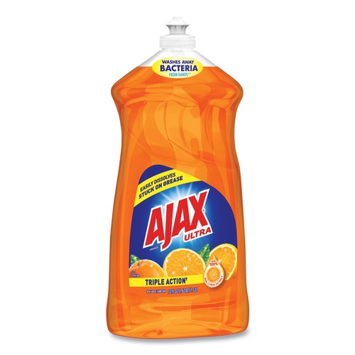 Dishwashing Detergents | Ajax 149860 52 oz Bottle Antibacterial Liquid Dish Detergent - Orange image number 0