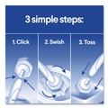 Toilet Brushes | Clorox 03191 ToiletWand Disposable Toilet Cleaning System with Caddy and Refills - White (1-Kit) image number 6
