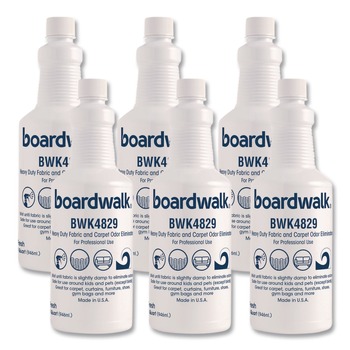Boardwalk SOEQ-P-000I006M-80-21430 32 oz Fabric and Carpet Deodorizer - Fresh (6/Carton)