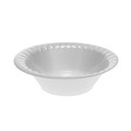 Bowls | Pactiv Corp. YTK100120000 12 oz. Placesetter Deluxe Laminated Foam Dinnerware Bowl - White (1000/Carton) image number 0