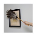 Dusters | Boardwalk BWK31FD 16 in. Wood Handle 12 in. Gray Bristle Professional Ostrich Feather Duster image number 6