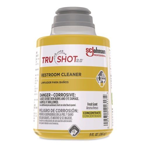 Disinfecting & Cleaning Solutions | SC Johnson 379844 TruShot 2.0 Restroom Cleaner Fresh Scent 9 oz Cartridge (4/Carton) image number 0