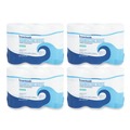 Cleaning Cloths & Wipes | Boardwalk BWK454W753CT 7 in. x 8 in. Quat-Based Disinfecting Wipes - Fresh Scent (4 Packs/Carton) image number 0