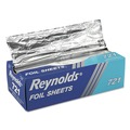 Foil Wraps | Reynolds Wrap 000000000000000721 10.75 in. x 12 in. Pop-Up Interfolded Aluminum Foil Sheets (500/Box) image number 0