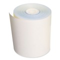 Perforated Roll & Hand Towels | AmerCareRoyal CR2300 3 in. x 90 ft No Carbon Register Rolls - White/Yellow (30/Carton) image number 2