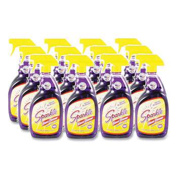  | Sparkle 20345 33.8 oz. Spray Bottle Glass Cleaner (12/Carton)