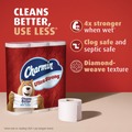Cleaning Cloths & Wipes | Charmin 80730324 2-Ply Ultra Strong Septic Safe Bathroom Tissue - White (4/Pack) image number 7