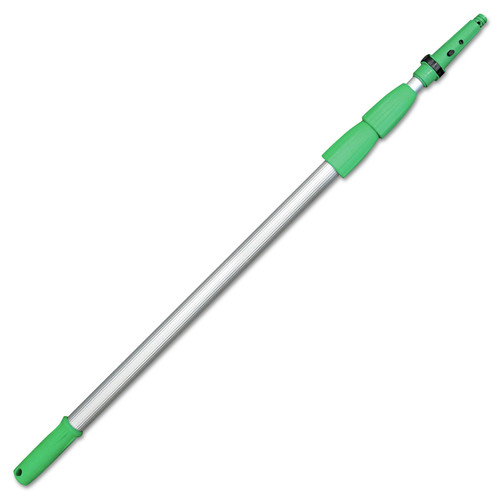Extension Poles & Handles | Unger ED600 20 ft. Three Sections Opti-Loc Extension Pole - Green/Silver image number 0