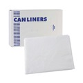 High-Density Trash Bags | Boardwalk Z7660VNK 38 in. x 60 in. 60 gal. 16 mic High-Density Industrial Can Liners Flat Pack - Natural (100/Carton) image number 0