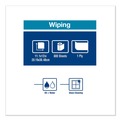 Cleaning Cloths & Wipes | Tork 430304 11.1 in. x 12 in. Paper Wiper Plus - White (1 Roll/Carton) image number 3