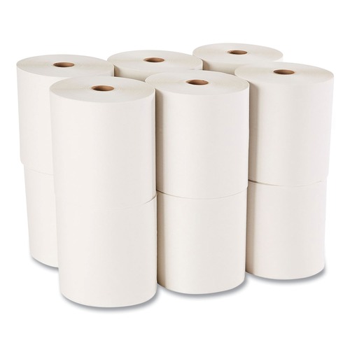 Perforated Roll & Hand Towels | Georgia Pacific Professional 28000 Pacific Blue 7.88 in. x 350 ft. 2-Ply Select Premium Nonperf Paper Towels - White (12-Rolls/Carton) image number 0