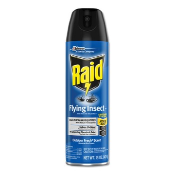 Raid 300816 15-Ounce Flying Insect Killer Aerosol Spray (12/Carton)