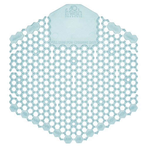 Toilet & Urinal Deodorizers | Fresh Products 3WDS-F-010I060M-08 Wave 3D Urinal Deodorizer Screen - Blue Ocean Mist Scent (60/Carton) image number 0