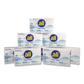 PRODUCTS | Surf R1-2979351 Free Clear HE 1.6 oz Vend-Box Liquid Laundry Detergent - Unscented (100/Carton)