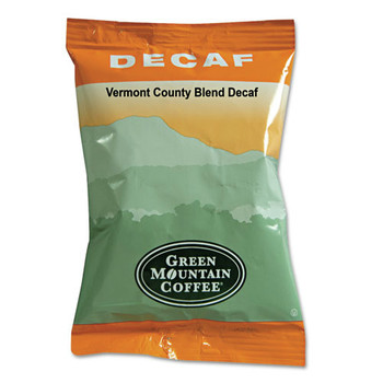  | Green Mountain Coffee 5000052757 2.2 oz Coffee Fraction Packs - Vermont Country Blend Decaf (50/Carton)