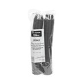 Cups | Pactiv Corp. YS200E 2 oz. Plastic Portion Cup - Black (200/Bag, 12 Bags/Carton) image number 2
