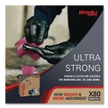 Perforated Roll & Hand Towels | WypAll 05930 8.34 in. x 16.8 in. X80 Cloths HYDROKNIT POP-UP Box - Red (80/Box, 5 Boxes/Carton) image number 6