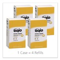 Soap Refills | GOJO Industries 7250-04 NATURAL ORANGE 2,000 milliLiter Smooth Hand Cleaner - Citrus Scent (4/Carton) image number 1