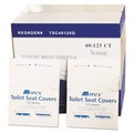 Toilet Seat Covers | GEN GENTSC40125Q 14.17 in. x 16.73 in. Quarter-Fold Toilet Seat Covers - White (5000/Carton) image number 0
