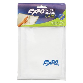 PRODUCTS | EXPO 1752313 12 in. x 12 in. 1-Ply Microfiber Cleaning Cloth - White Unscented
