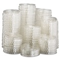 Souffle & Portion Cups | Dart PL100N PET Portion/Souffle Cup Lids Fits 0.5 - 1 oz. Cups - Clear (2500/Carton) image number 4