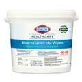 Cleaning Cloths & Wipes | Clorox Healthcare 30358 12 in. x 12 in. 1-Ply Bleach Germicidal Wipes - Unscented, White (110/Bucket) image number 0