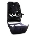 Towel Dispensers | San Jamar T1190TBK 12.94 x 9.25 x 16.5 Oceans Lever Roll Towel Dispenser - Black Pearl image number 2