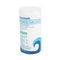 Cleaning Cloths & Wipes | Boardwalk BWK454W753PK 7 in. x 8 in. Quat-Based Disinfecting Wipes - Fresh Scent (3/Pack) image number 1