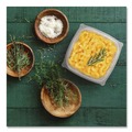 Cleaning Cloths & Wipes | Dart C16SB 8.5 in. x 8.5 in. x 1.96 in. 16 oz. Plastic Bowls - Square Clear (504/Carton) image number 4