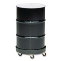 Dollies | Rubbermaid Commercial FG265000BLA BRUTE 500-lb. Capacity Universal Drum Dolly - Black image number 1