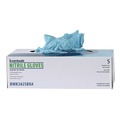 Janitorial Disposable & Single Use Gloves | Boardwalk 382SCTA 5 mil Disposable Examination Nitrile Gloves - Small, Blue (1000/Carton) image number 4