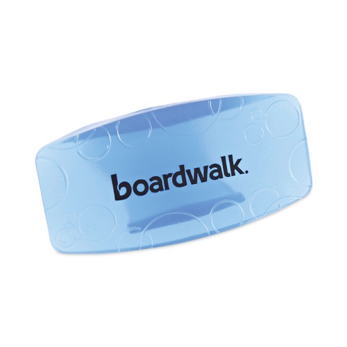 Toilet & Urinal Deodorizers | Boardwalk EBCP012I072M06AAS8000 Toilet Bowl Clip - Cotton Blossom Scent, Blue (12/Box, 6 Boxes/Carton) image number 0