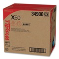 Perforated Roll & Hand Towels | WypAll 34900 X60 12-1/2 in. x 16-4/5 in. Flat Sheet Cloths - White (150/Box, 6 Boxes/Carton) image number 1