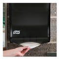 Towel Dispensers | Tork 73TR 11.75 in. x 6.25 in. x 18 in. Folded Towel Dispenser - Smoke (1/Carton) image number 7