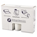 High-Density Trash Bags | Inteplast Group VALH4048N14 40 in. x 46 in. 45 gal. 12 mic High-Density Commercial Can Liners Value Pack - Clear (250/Carton) image number 2