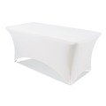 Table Covers & Skirts | Iceberg 16533 iGear 30 in. x 96 in. Polyester Fabric Table Cover - White image number 3