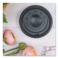 Cup Lids | Dart 16ELBLK Cappuccino Dome Sipper Lids Fits 12 oz. to 24 oz. Hot Cups - Black (1000/Carton) image number 5