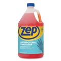 Soap Refills | Zep Professional R46124 1 gal. Bottle Antibacterial Hand Soap - Fragrance-Free (4/Carton) image number 0
