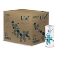 Perforated Roll & Hand Towels | Livi VPG Select 41504 10.98 in. x 9.98 in. 2-Ply Kitchen Roll Towel - White (30 Rolls/Carton) image number 2